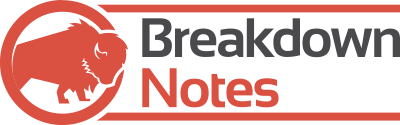 Breakdown Notes