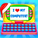 Christmas Kids Computer