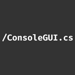 ConsoleGUI