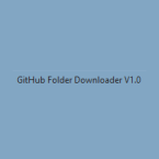 GitHub Folder Downloader