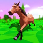 Horse Sims Forest Adventure