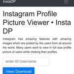 Instadp Downloader