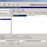 Multiple file search & replace