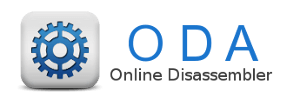 ODA Online Disassembler