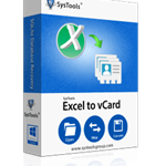 SysTools Excel to vCard Converter