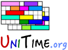 Unitime University Timetabling System