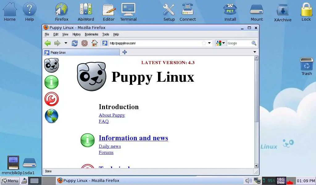 tor browser for linux puppy